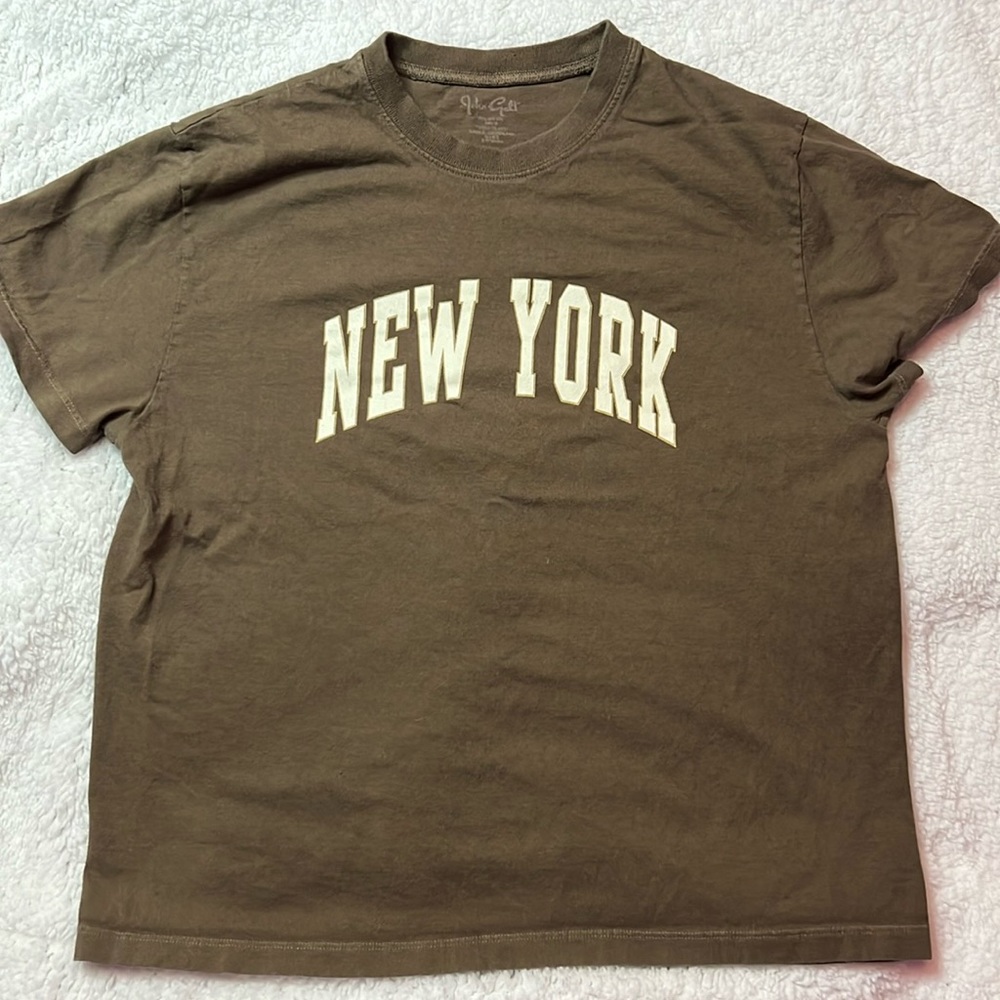Brown Pacsun New York T Shirt